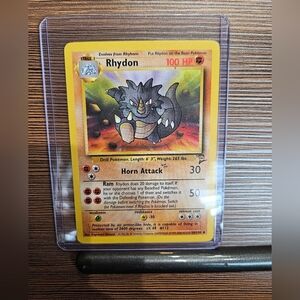 Pokemon Rhydon Trading Card